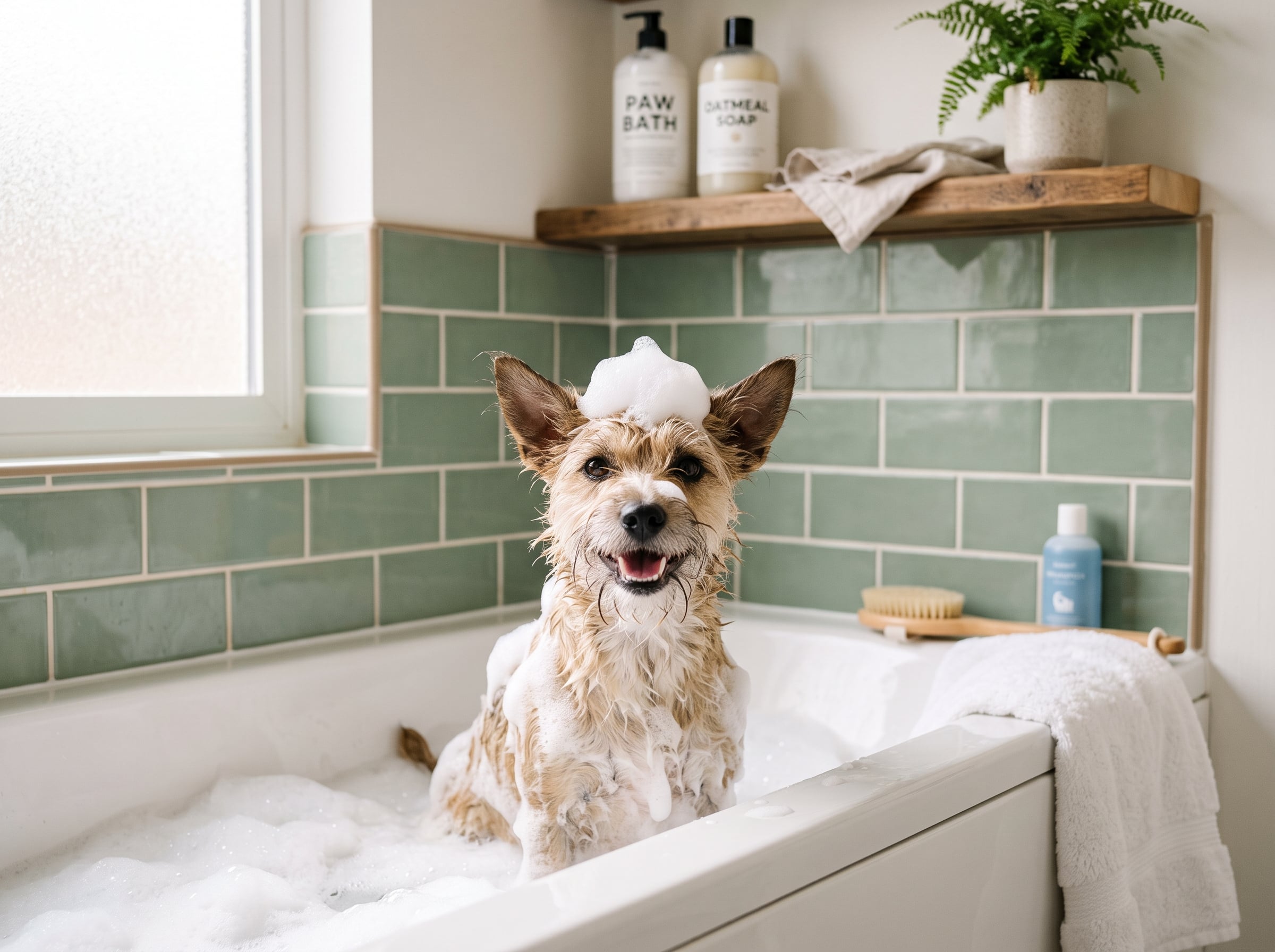 ¿Cada cuánto debo bañar a mi perro?